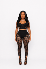 Laced up set