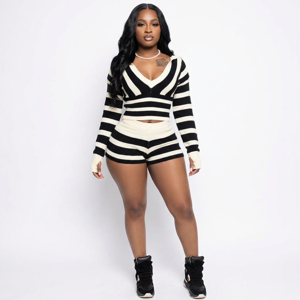 2 Piece Hooded Set